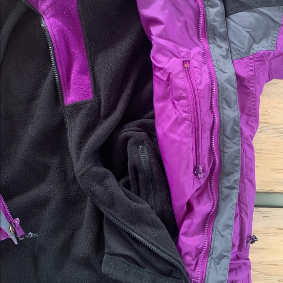 Vintage Columbia Sportswear Company Bugaboo Jacket Set Shell With Fleece Jacket - Picture 5 of 16